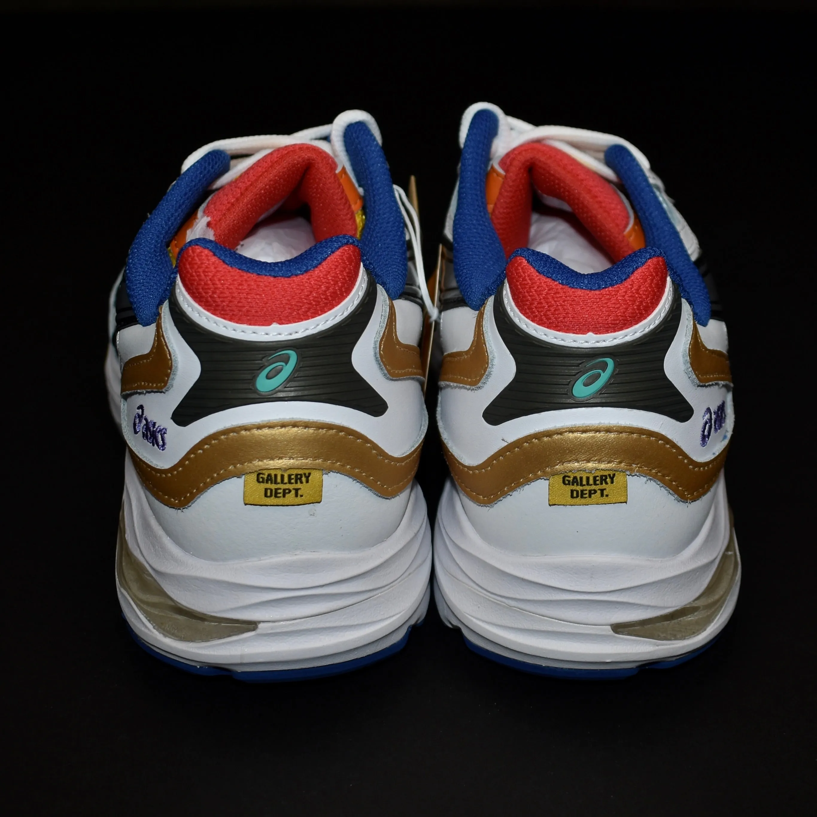 Asics x Gallery Dept. - Gel-K1011 Sneakers  (White/Multi) Asics Shoes Sneakers