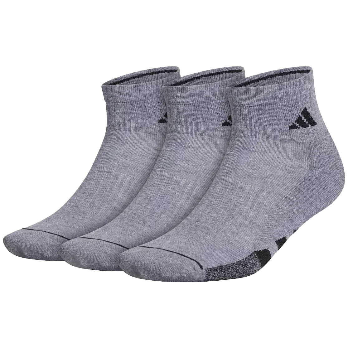 Adidas Youth Shoes Men's Cushioned II Quarter 3-Pack