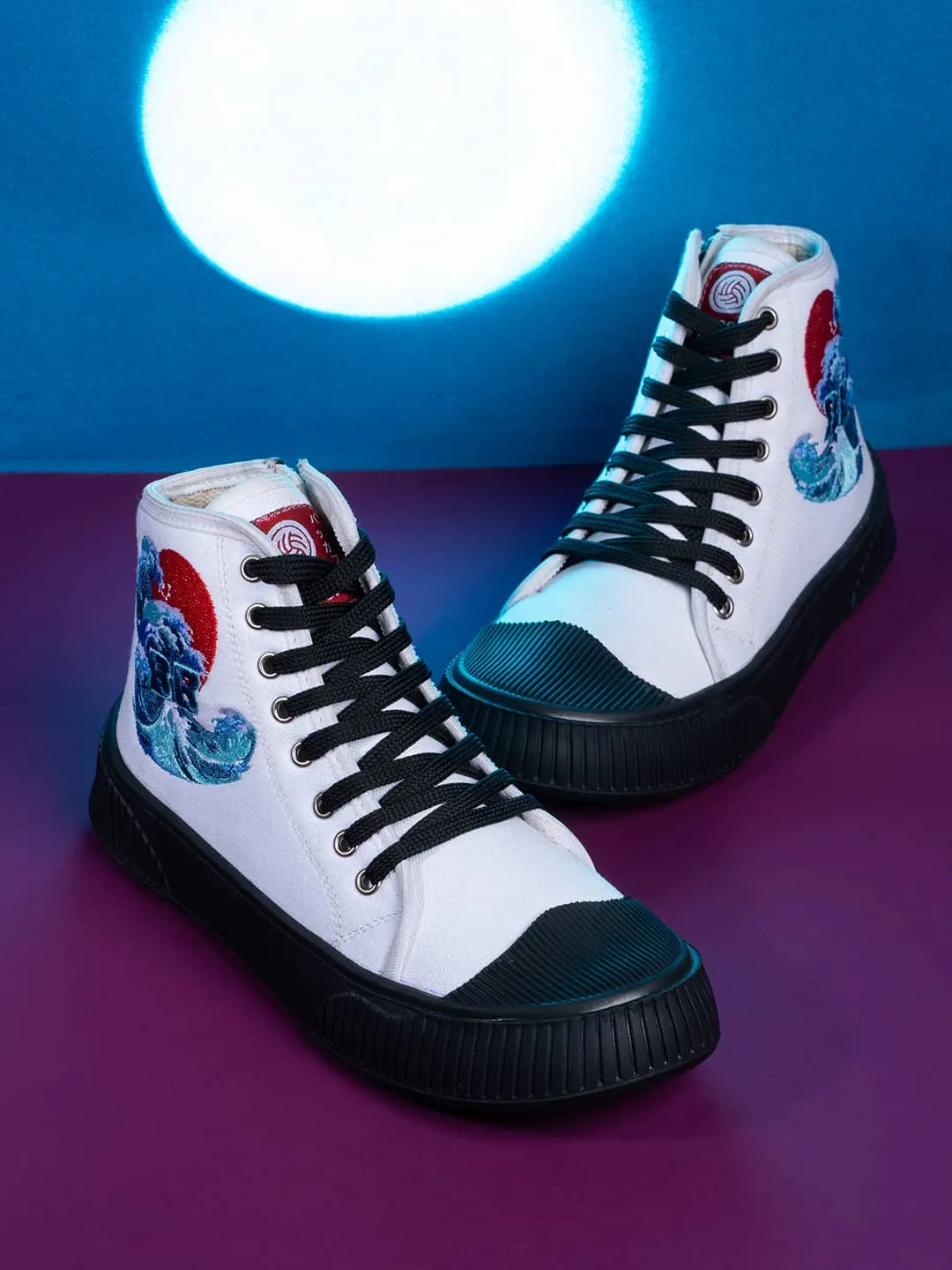Sneakers Store Bacca Bucci Women's High-Top Sneakers - "Kawaii Kicks" Collection