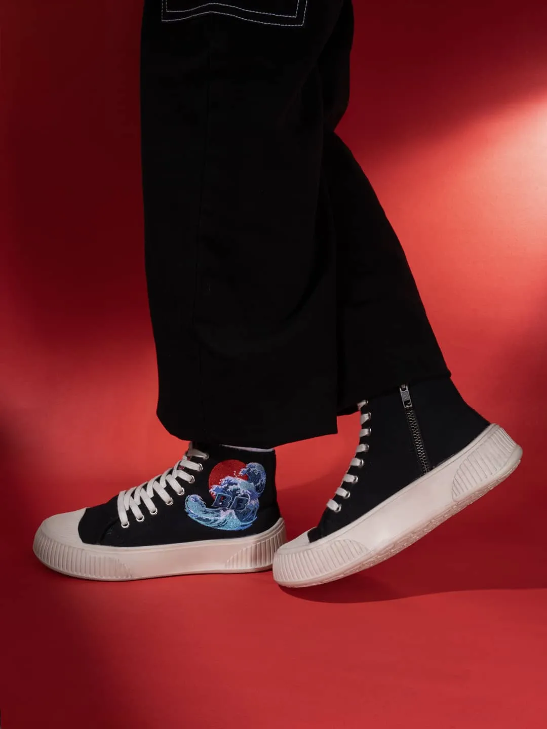 Order Sneakers Online Bacca Bucci Women's High-Top Sneakers - "Kawaii Kicks" Collection