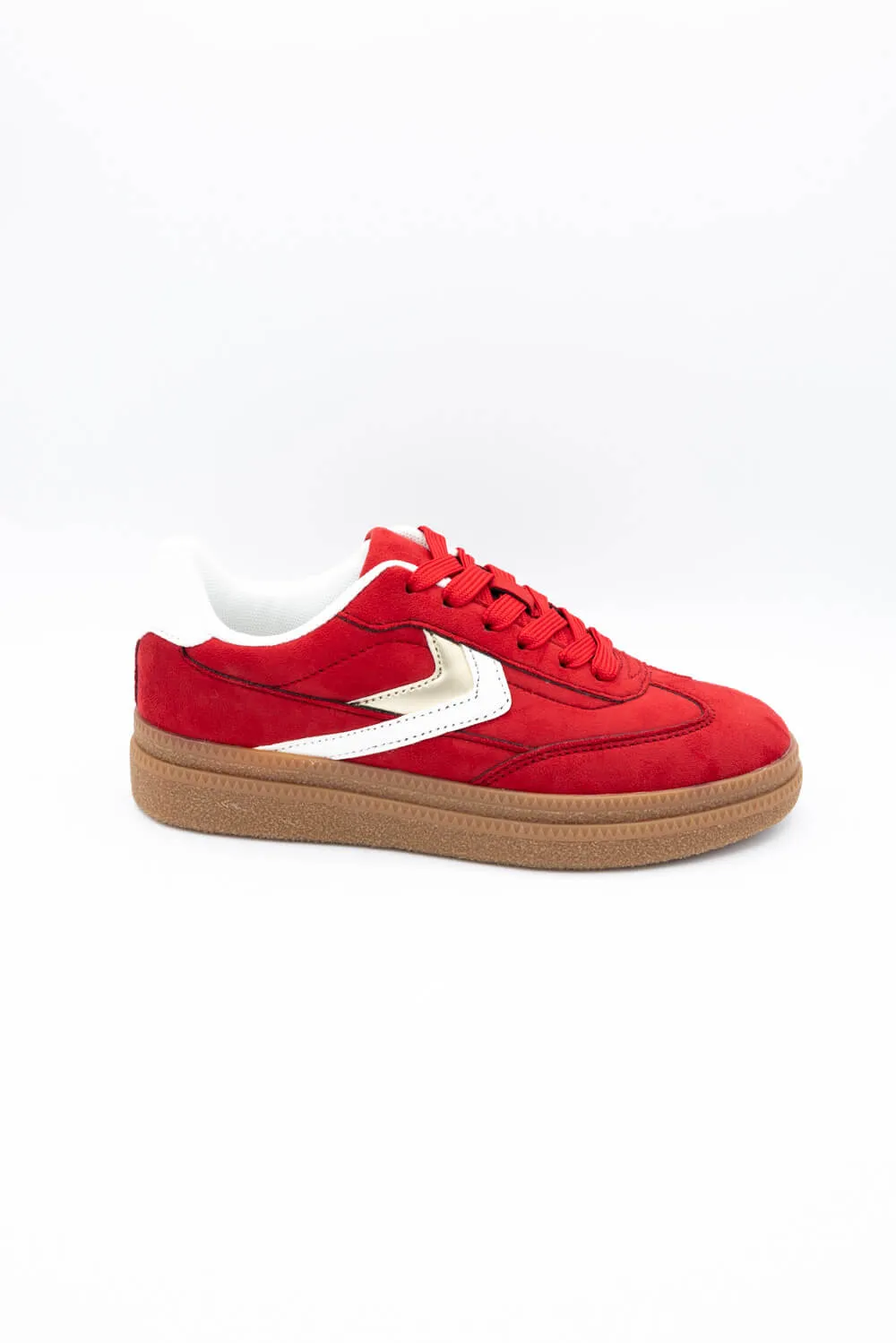 Berness Legend Sneakers for Women in Red | LEGEND-RED Sneakers Non Slip Shoes