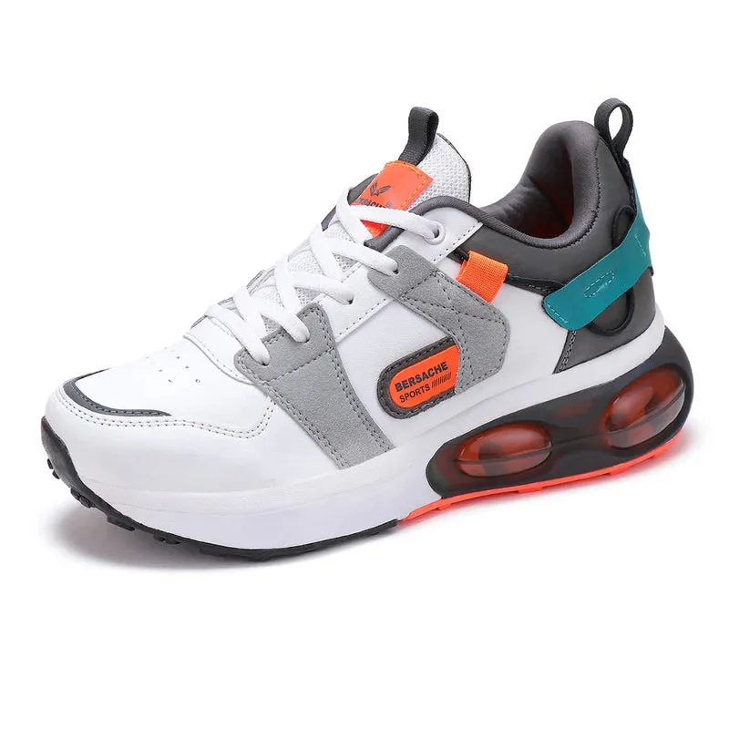 Bersache Thunder Sports Shoes For Men For Running, Walking, gym ,Trekking and hiking Shoes (Grey) Best Hiking Shoes Low Cut