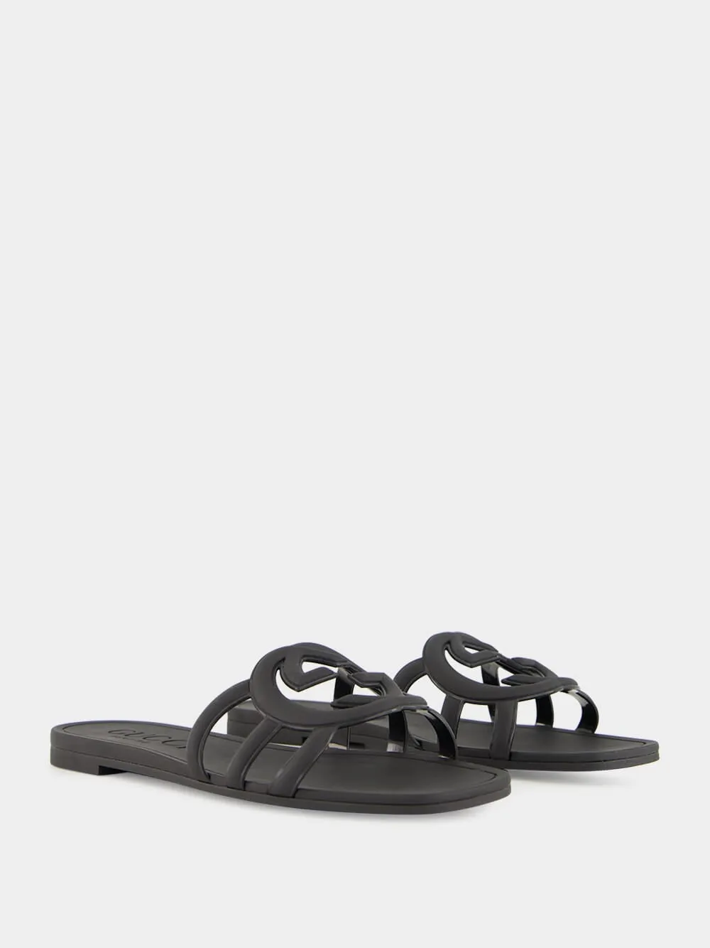 Running Shoes For Flat Black G Slide Sandals