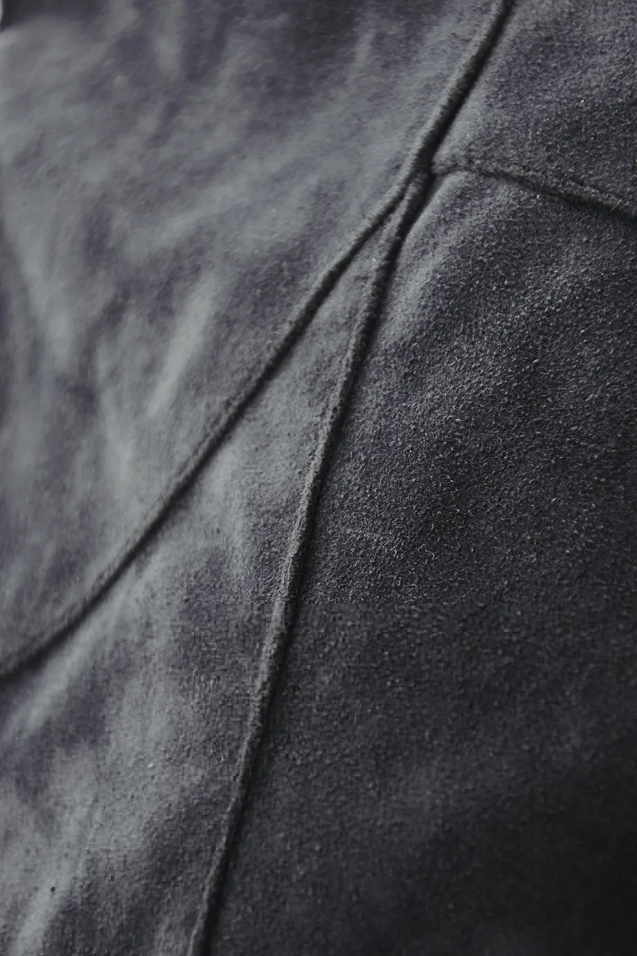 BLINK LANIE Dark Grey Thigh Boots Shoe Sole For Flat Feet