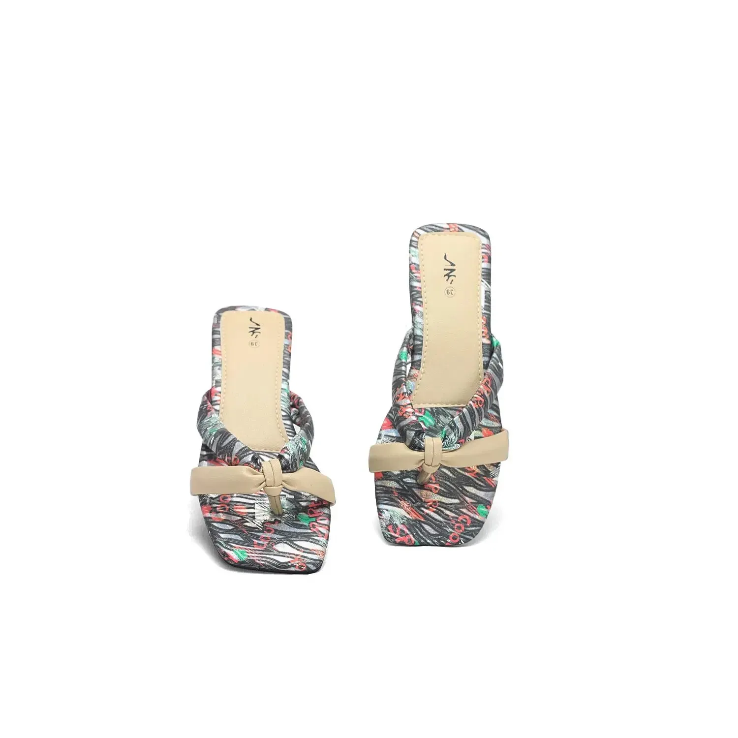 Knotted Strap Flat Sandals - Stylish Minimalist Flats with Square Toe Best Running Shoes For Flat Feet Under $100