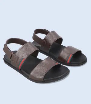 Sandals Platform Slides BM5583-BROWN-Men Casual Sandal