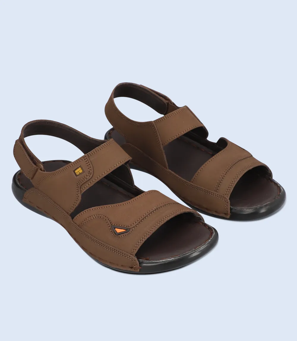 BM5657-BROWN-Men Sandal Swords And Sandals