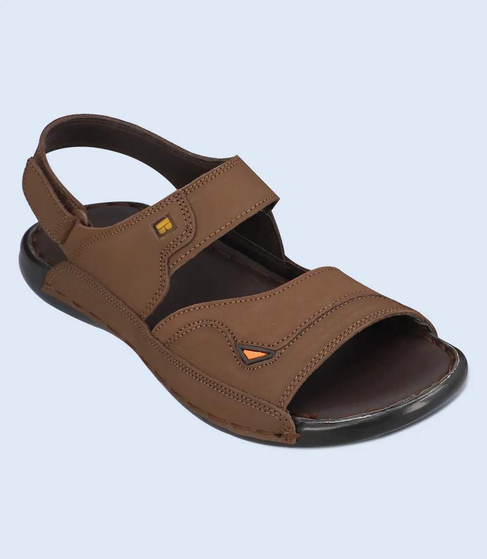 BM5657-BROWN-Men Sandal Sandals Cover Bunions