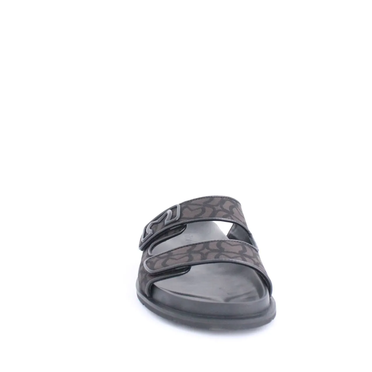 Dressy Wedge Sandals BOGDA MENS SANDALS-BLACK