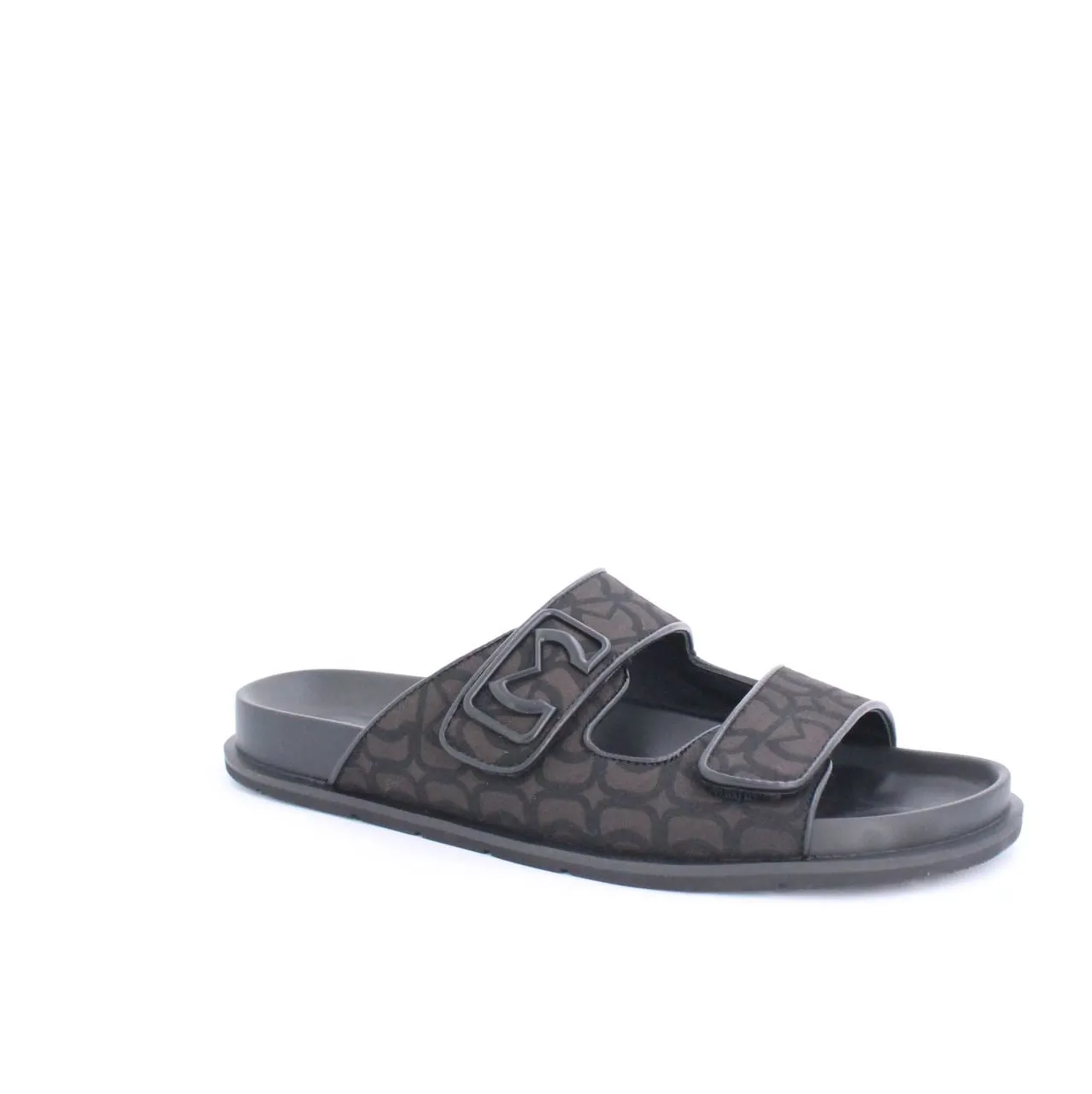 BOGDA MENS SANDALS-BLACK Summer Sandals Wedge Heels