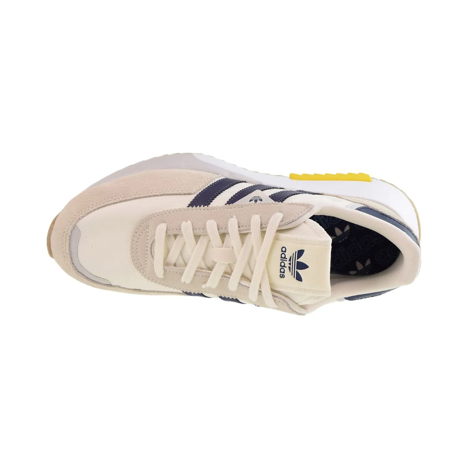 Adidas Bike Shoes Adidas Retropy F2 Men's Off White-Shadow Navy-Hazy Yellow