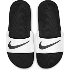 Popular Asics Running Shoes Boys Nike Kawa White & Black Slide