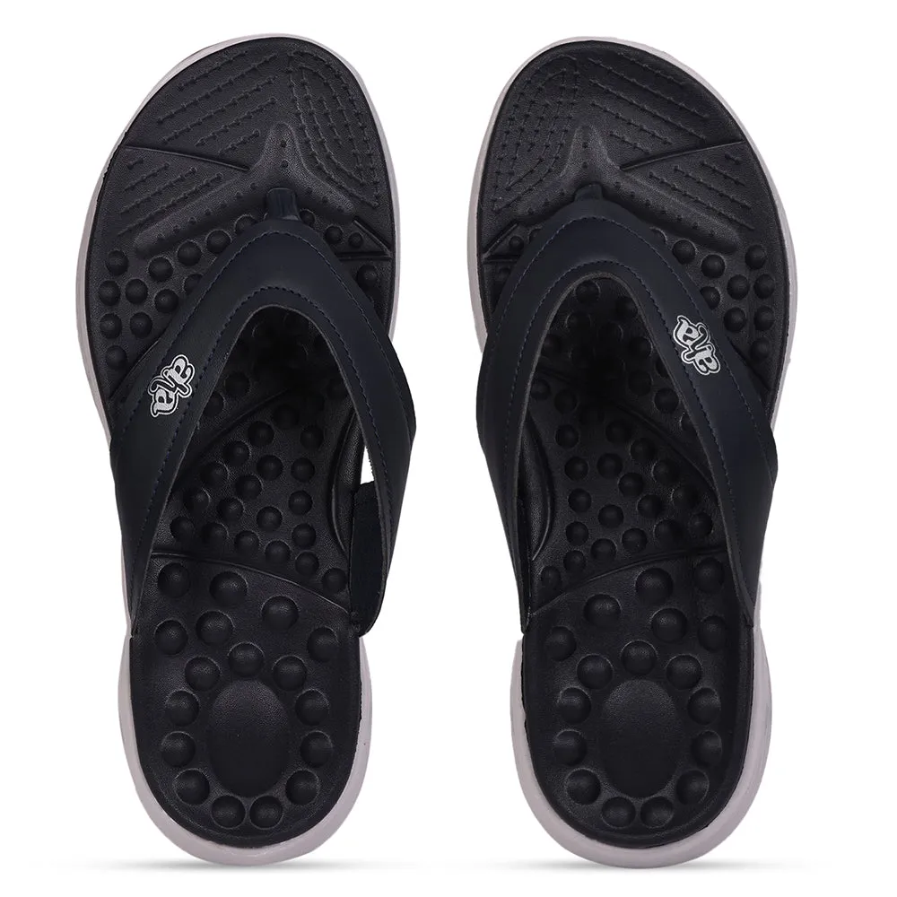 Sandals Halcyon Beach All Inclusive A-HA Casual Blue Flip-Flop For Men IMPACT-21 By Liberty