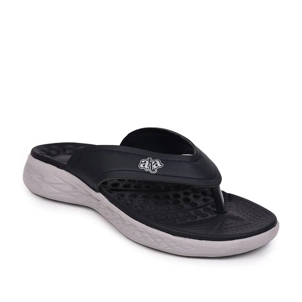 A-HA Casual Blue Flip-Flop For Men IMPACT-21 By Liberty Sole Of Sandals
