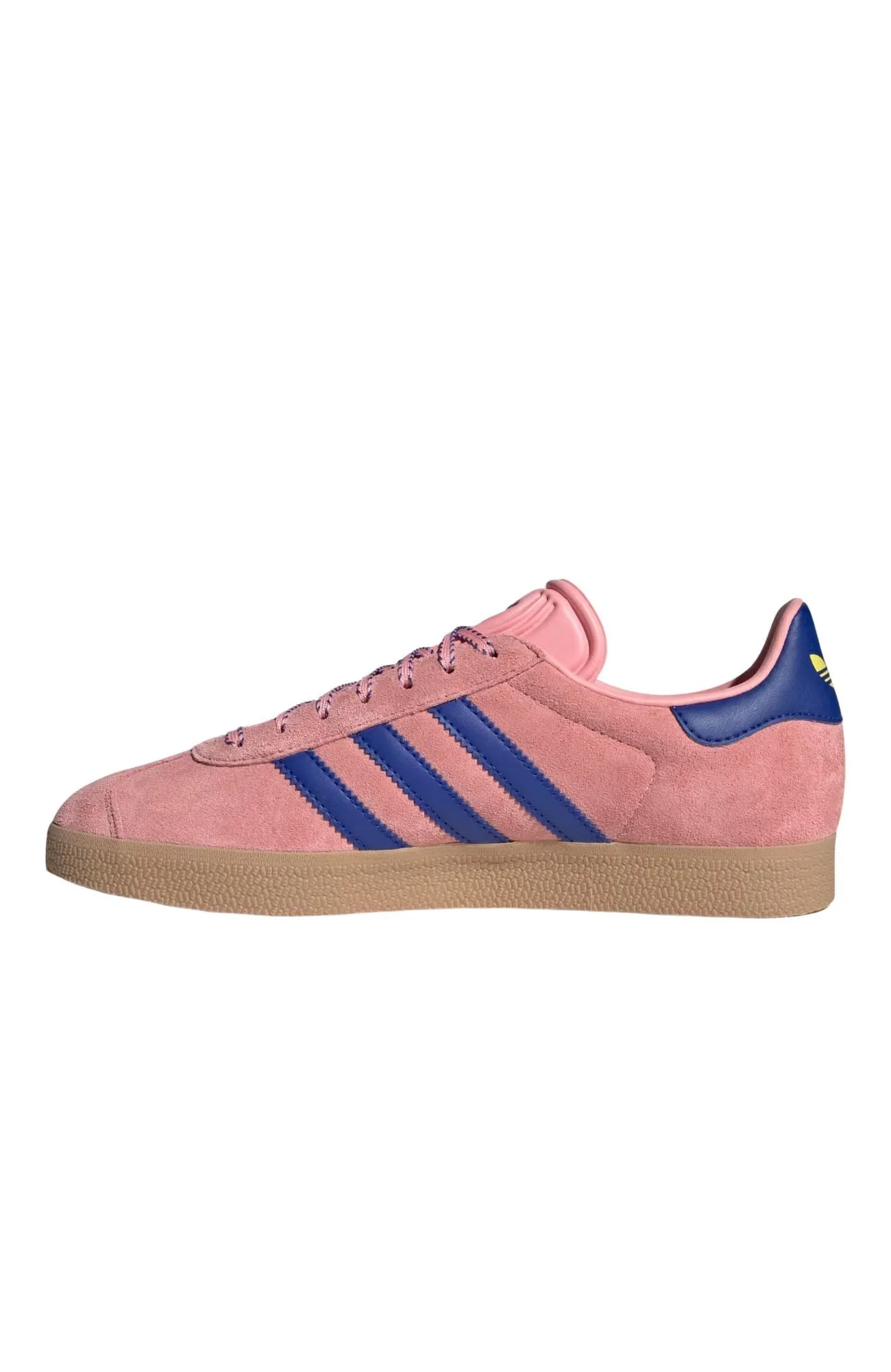 Lace Adidas Shoes Gazelle W Semi Pink Spark Lucid Blue Pure Sulfur