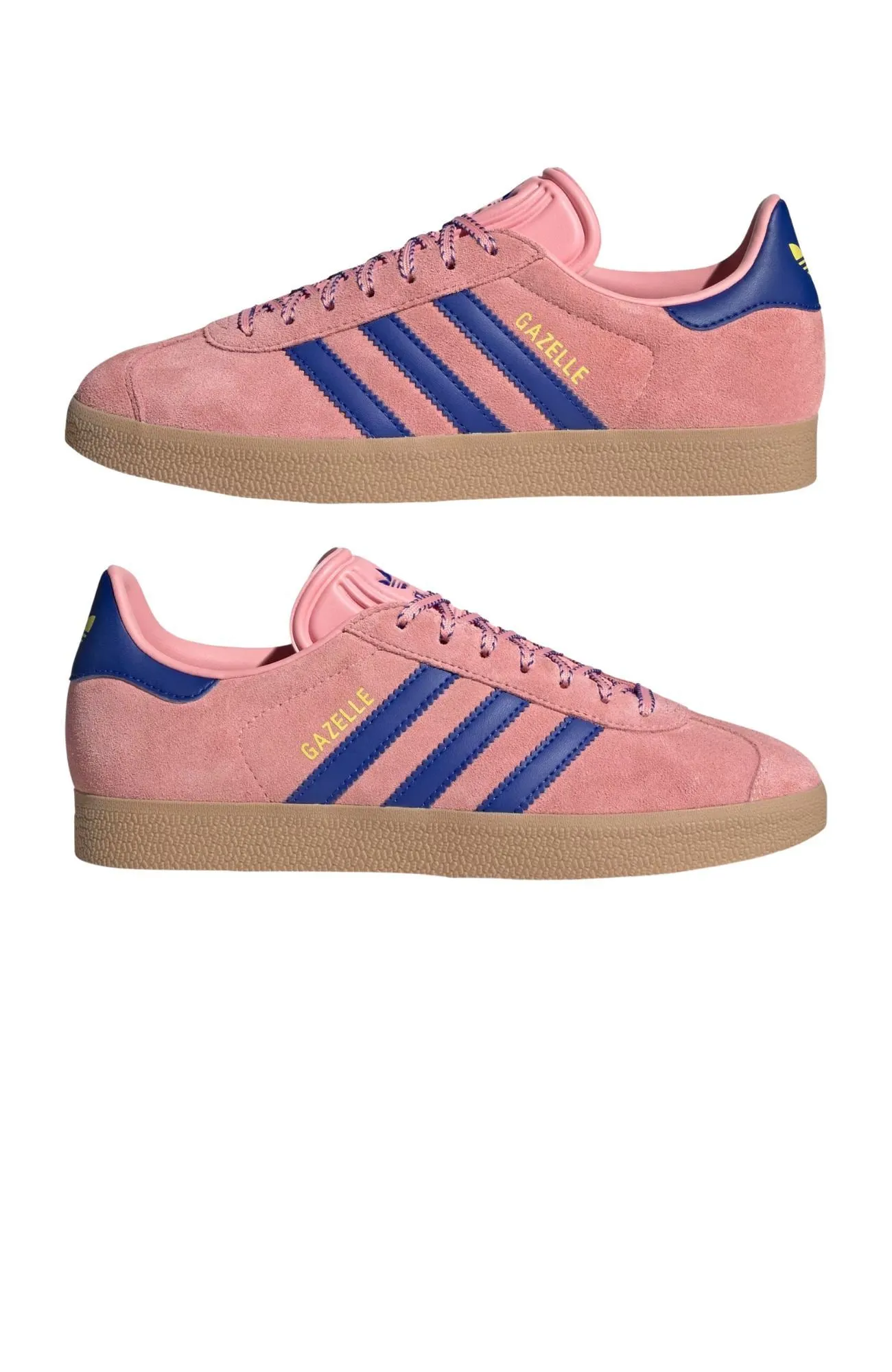 Adidas Basketball Shoes Kobe Bryant Gazelle W Semi Pink Spark Lucid Blue Pure Sulfur