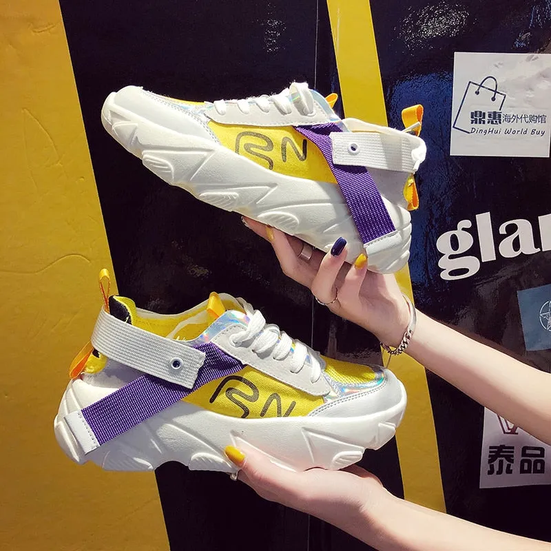 Eco Friendly Sneakers Breathable Woman Trend Shoes