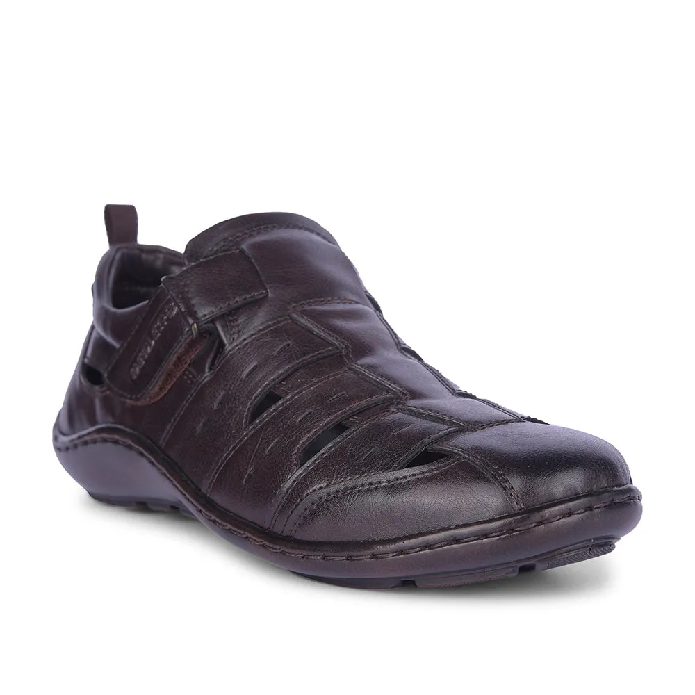 Swords And Sandals 3 Healers By Liberty Mens LB130-500E Brown Casual Sandal