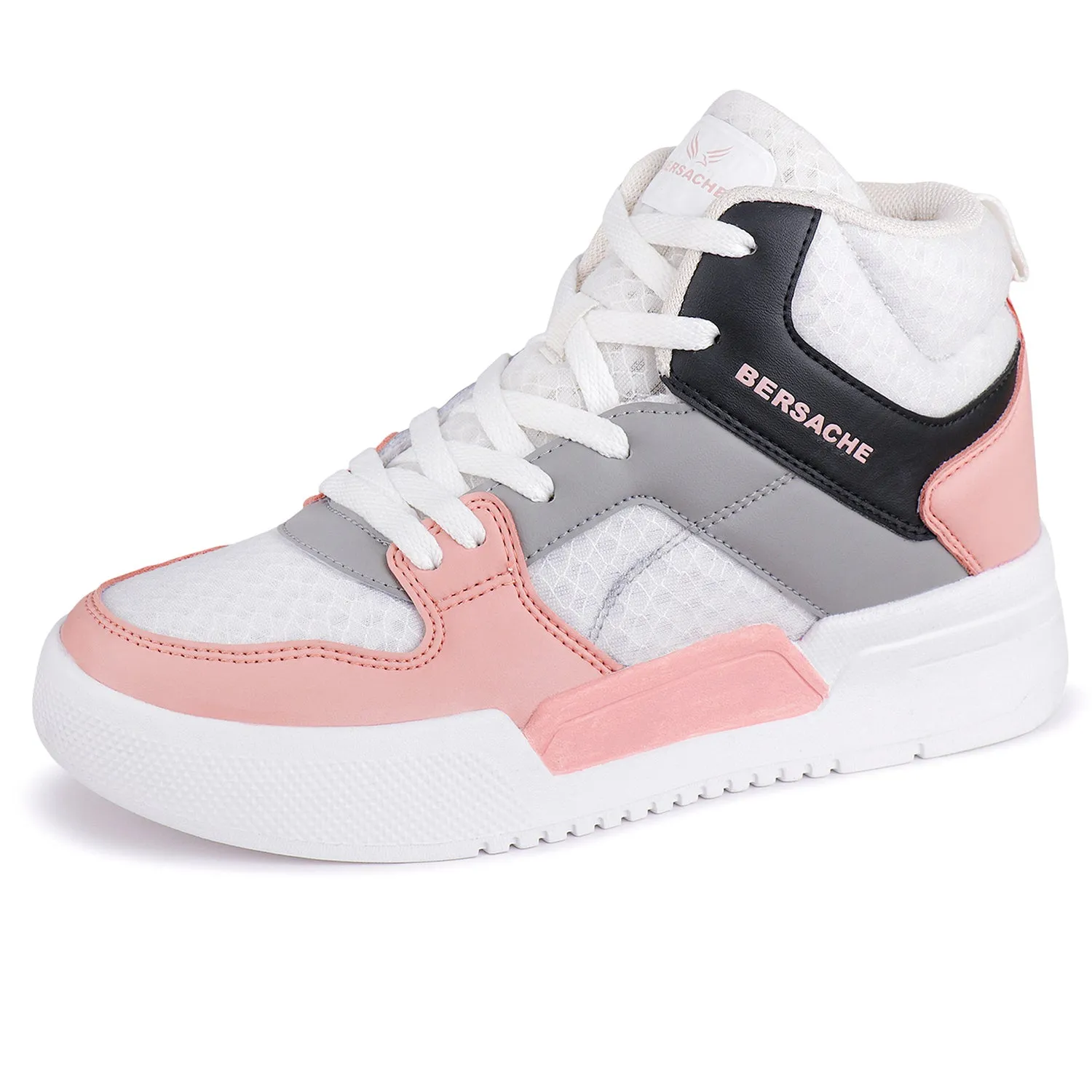 Bersache Sneaker, Loafers ,Casual With Extra Comfort Sneakers For Women/Girls (9157-Pink) Casual Dress Shoes To Wear With Shorts