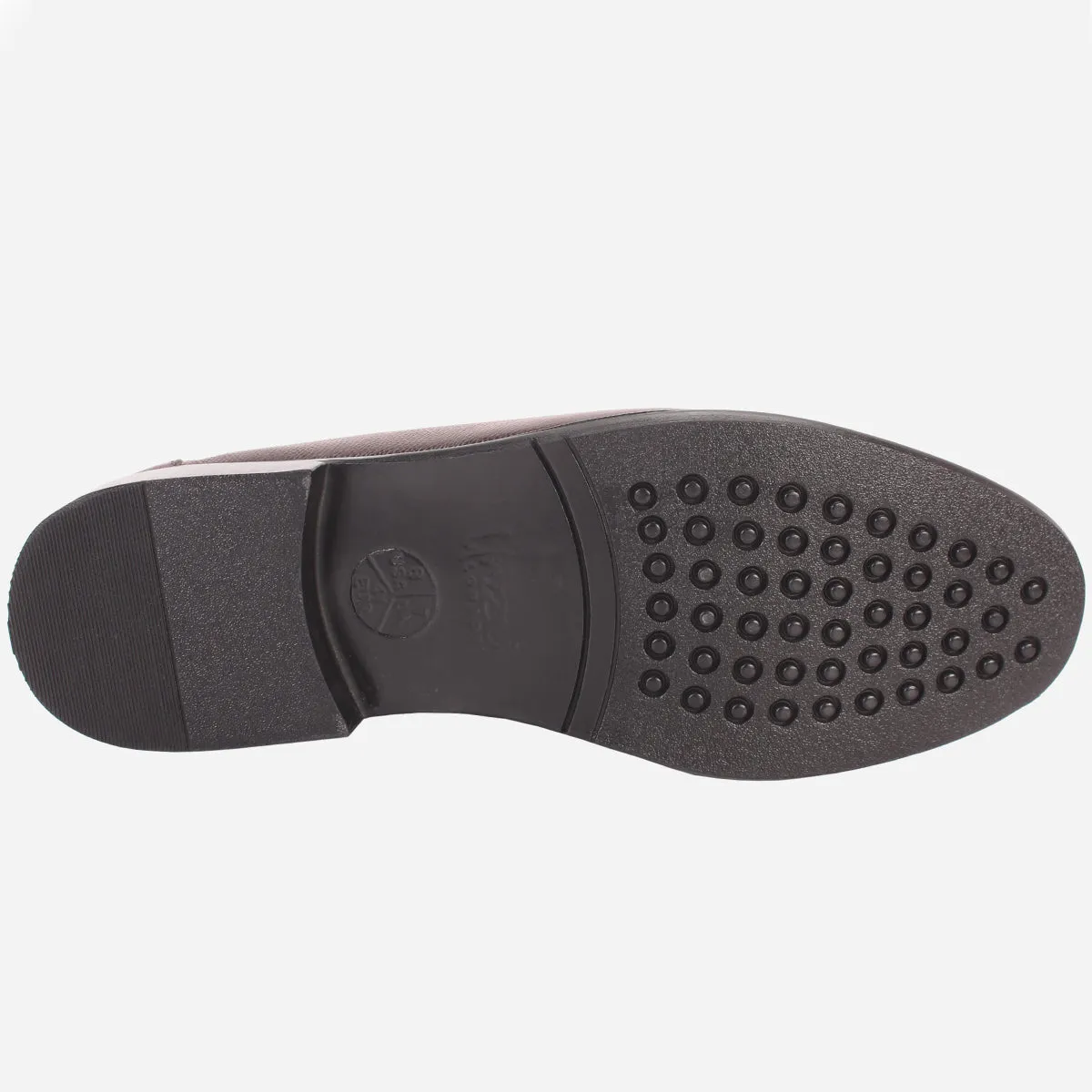 Flat Baseboard With Shoe Molding Mens "SCENT" Leather Penny Detailing Leather Shoes