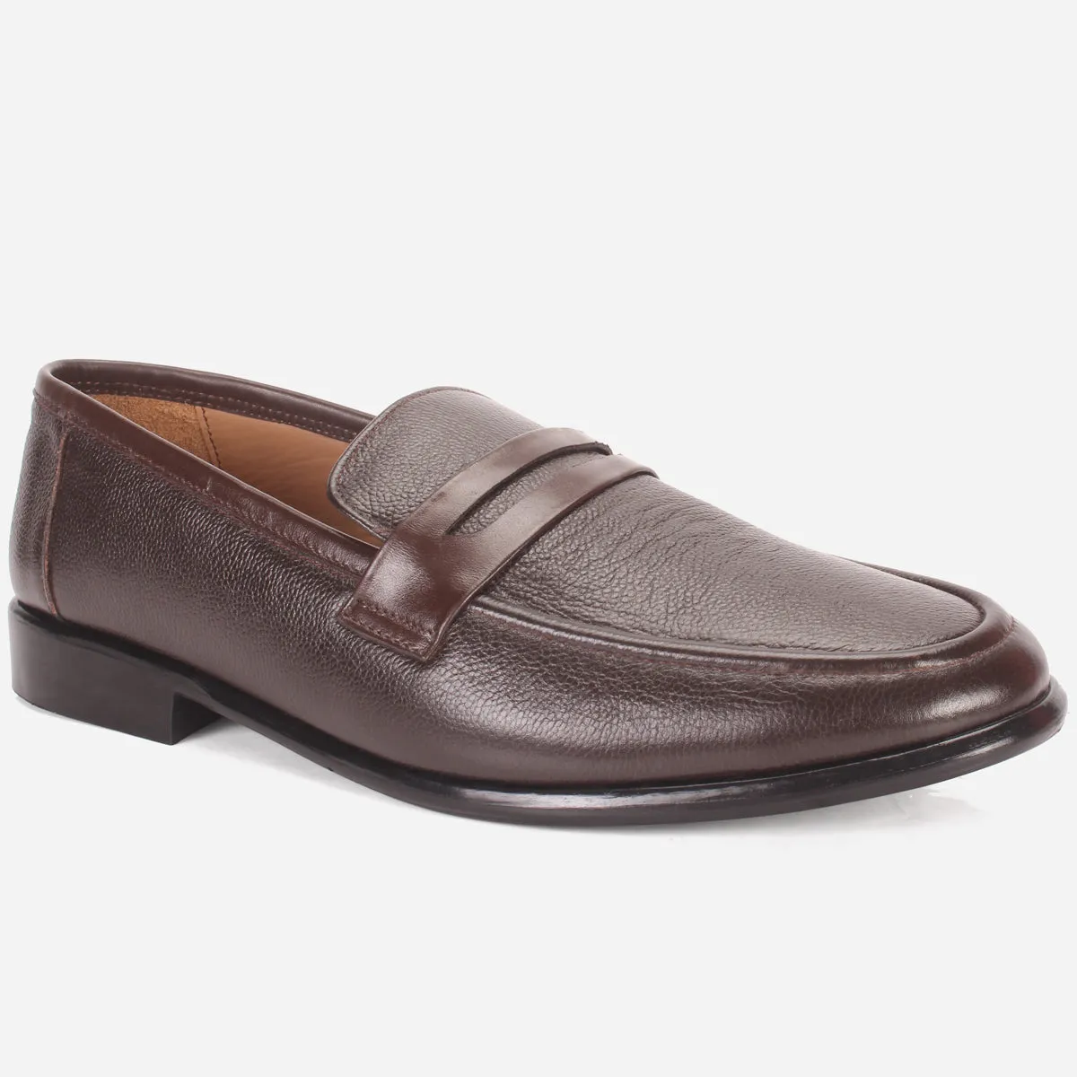 Mens "SCENT" Leather Penny Detailing Leather Shoes Designer Shoes Flats