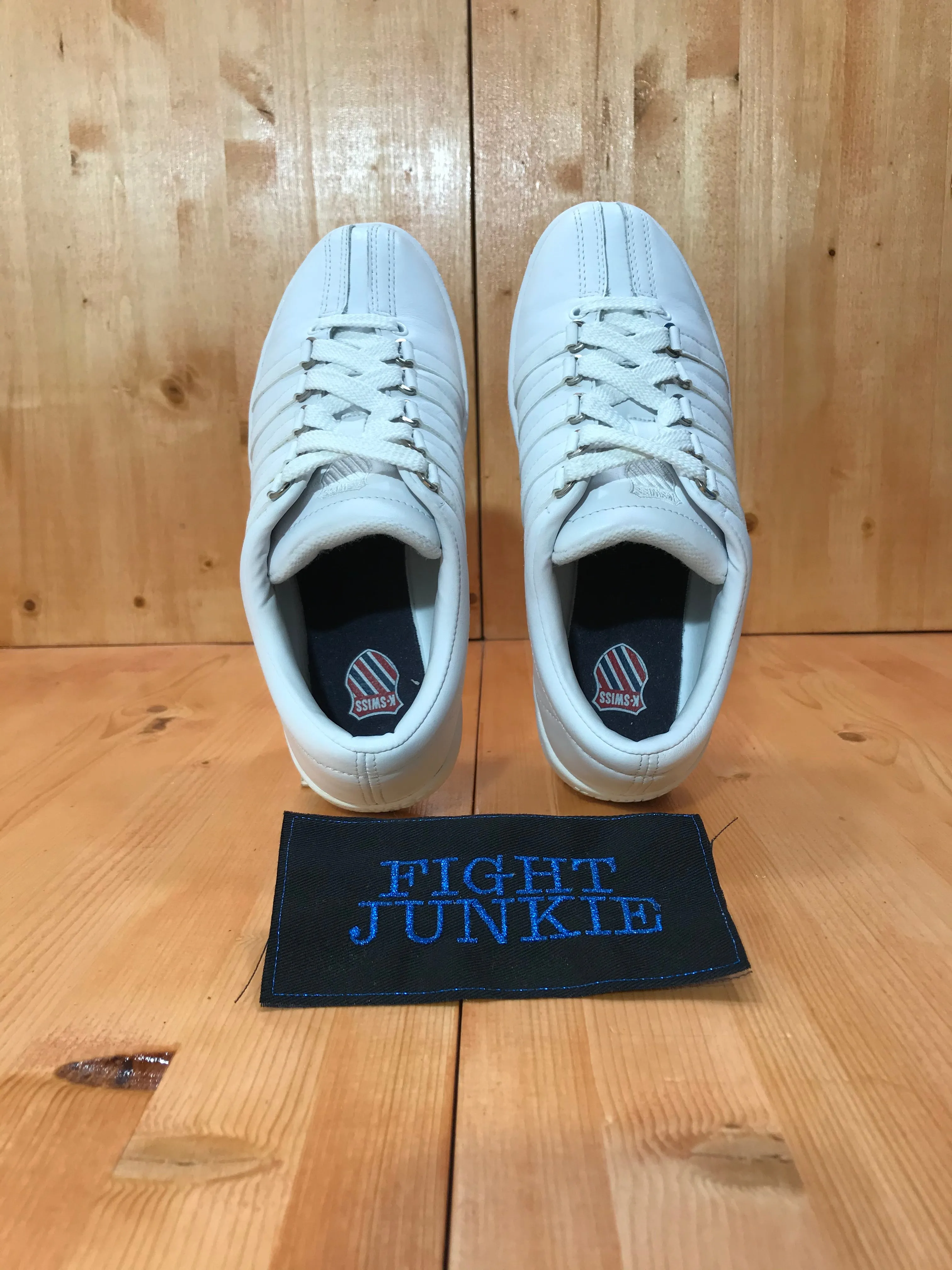 Asics Shoes In Pakistan NWOT K SWISS KAY SWISS CLASSIC Luxury Edition Womens Size 8 All White Leather Shoes Sneakers