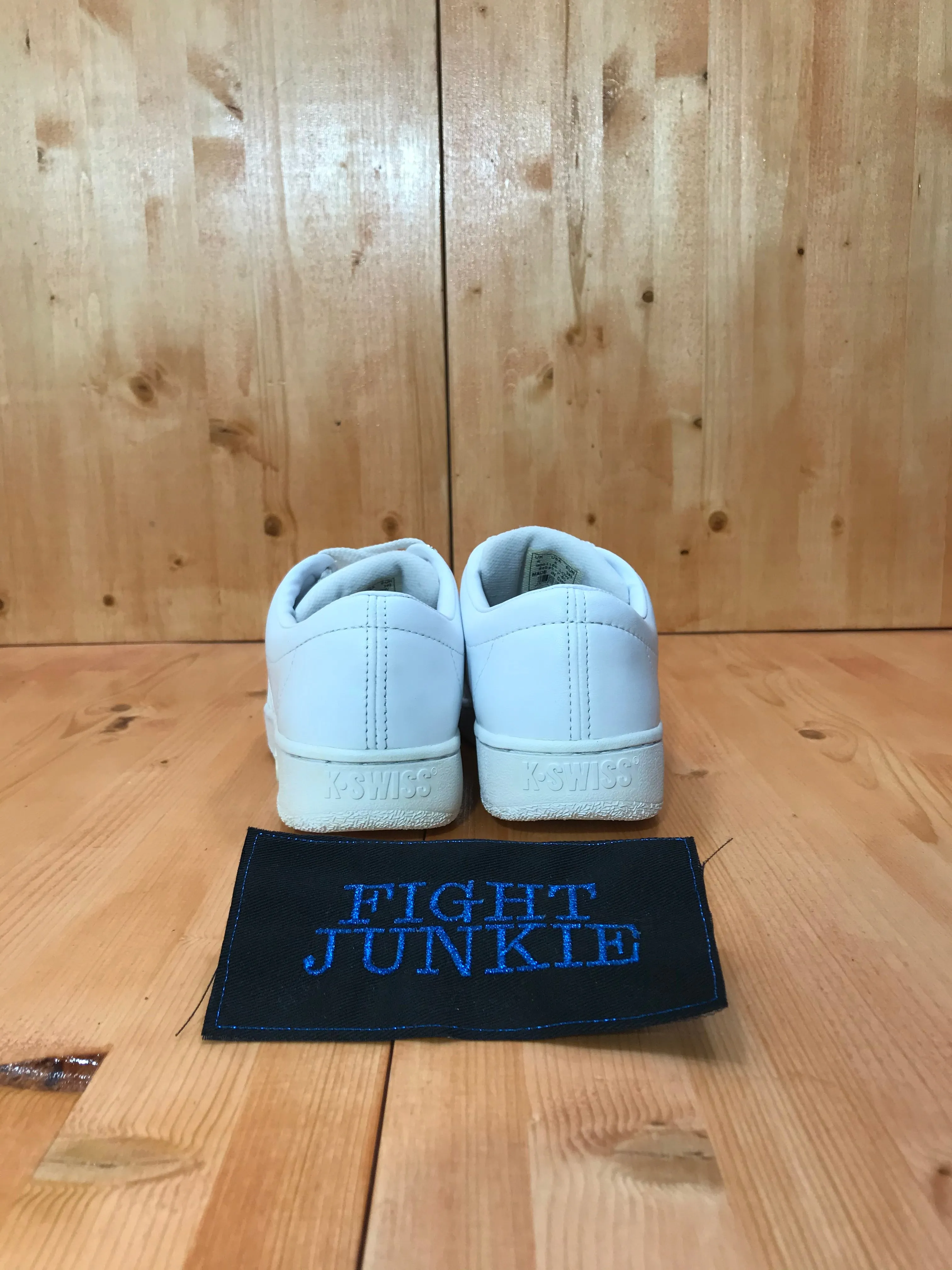 Asics Lite Shoes NWOT K SWISS KAY SWISS CLASSIC Luxury Edition Womens Size 8 All White Leather Shoes Sneakers