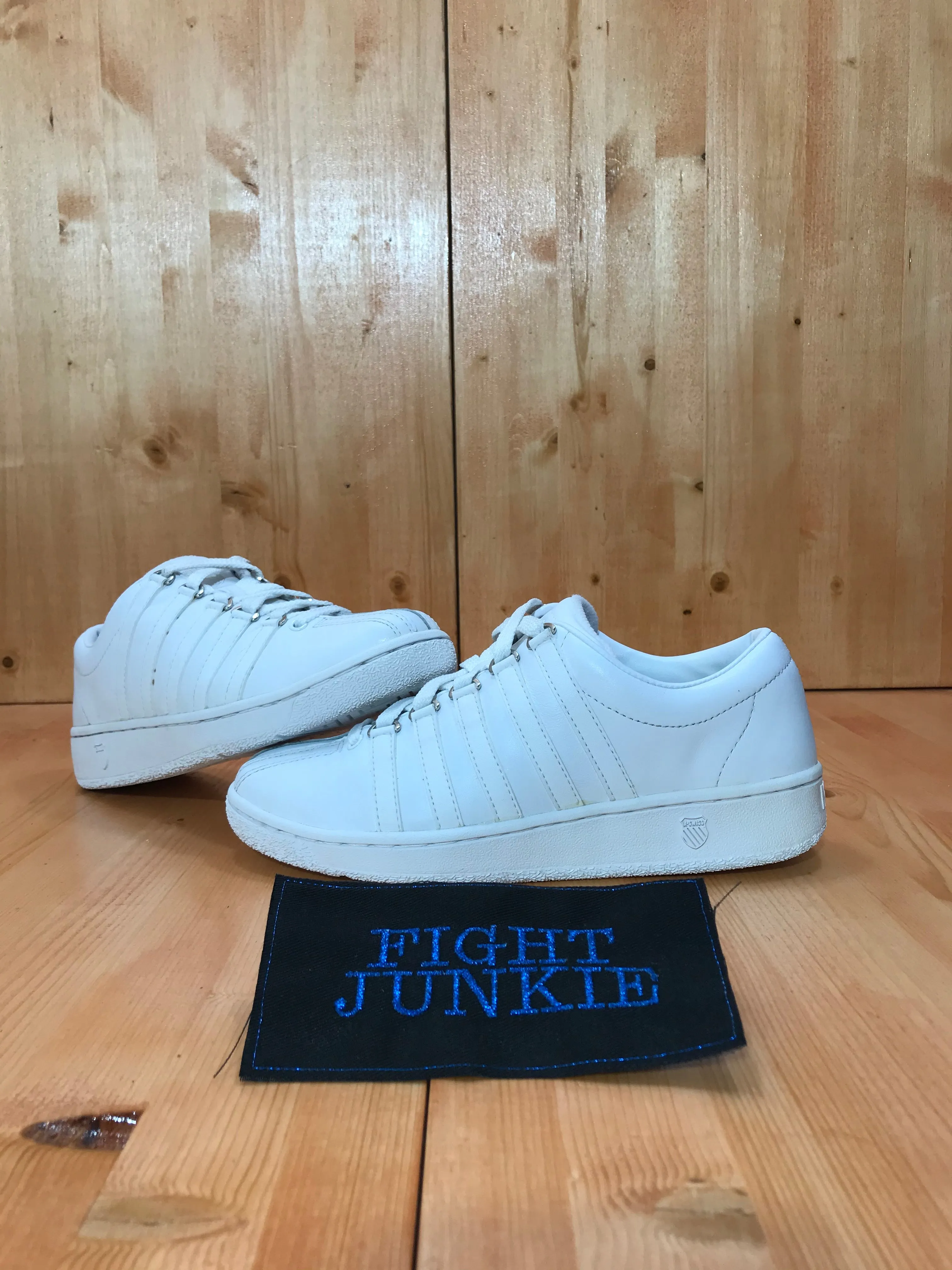 Asics Size Guide Shoes NWOT K SWISS KAY SWISS CLASSIC Luxury Edition Womens Size 8 All White Leather Shoes Sneakers