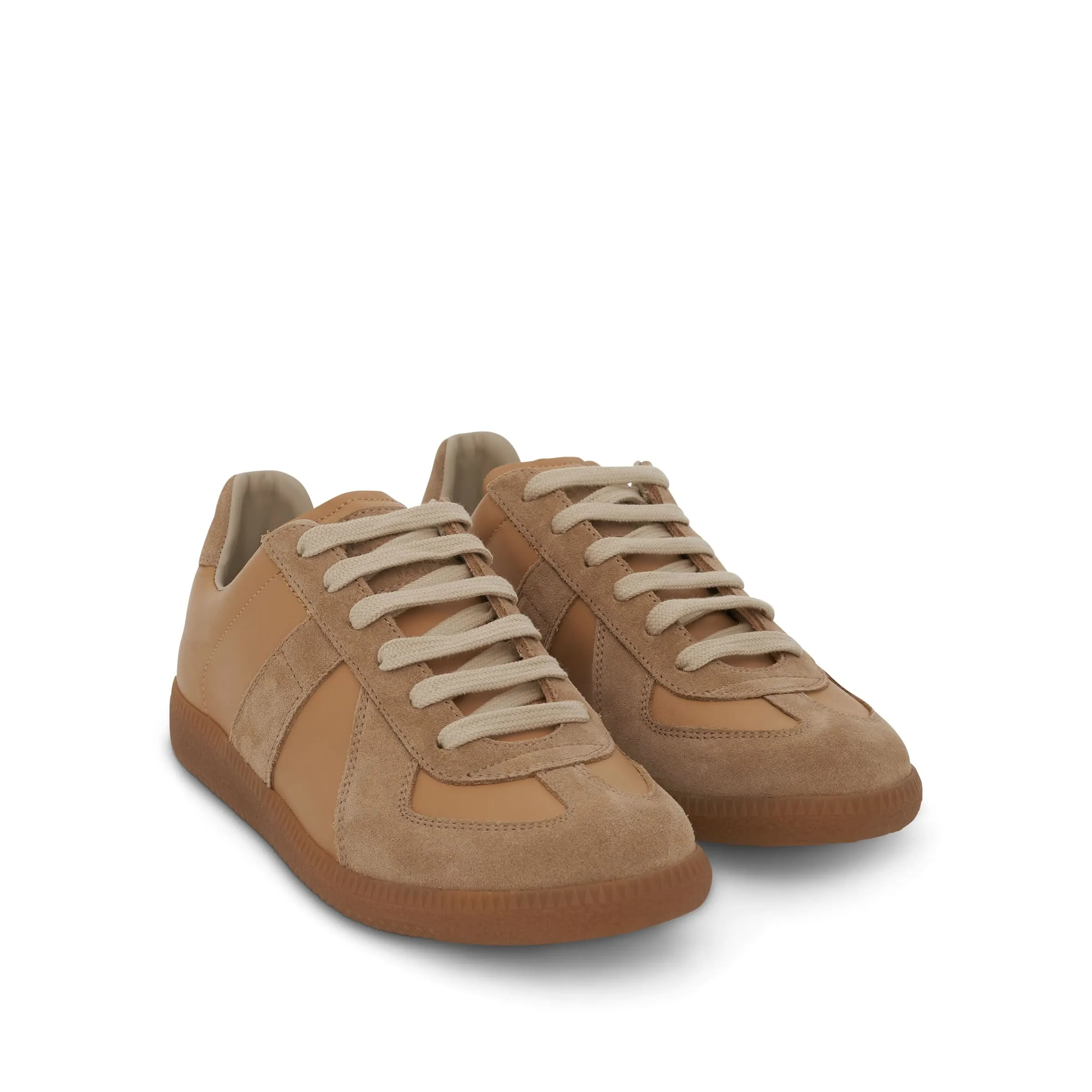 Replica Sneakers in Sand/Croissant Socks Sneakers
