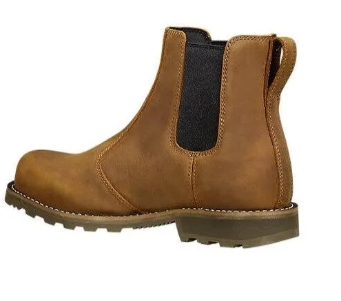 CARHARTT Women's Frontier Water Resistant Steel Toe Chelsea FN6294 Pro 6 Golf Sneaker