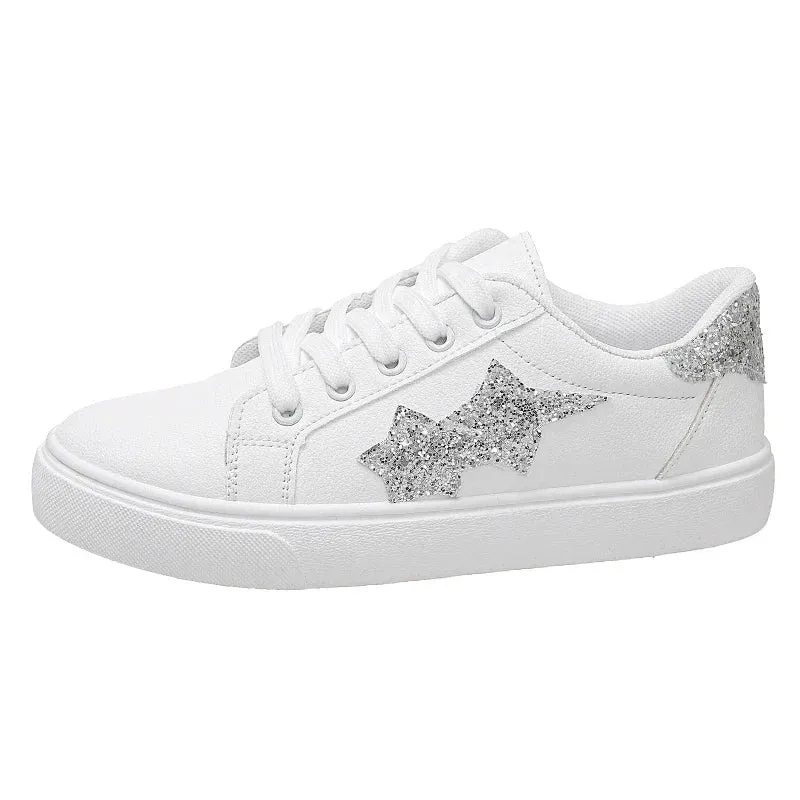 Retro 1 Low Slip Casual Shoes Casual Lace-Up Flats for Women