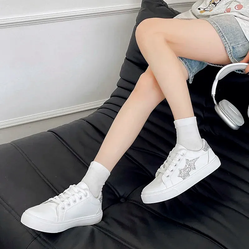 Casual Lace-Up Flats for Women Haband Casual Joe Shoes