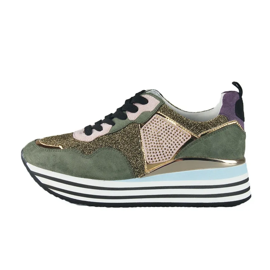 Best Sneakers For Indoor Cycling casual luxury designer sneakers with glitter women fashionable shoes