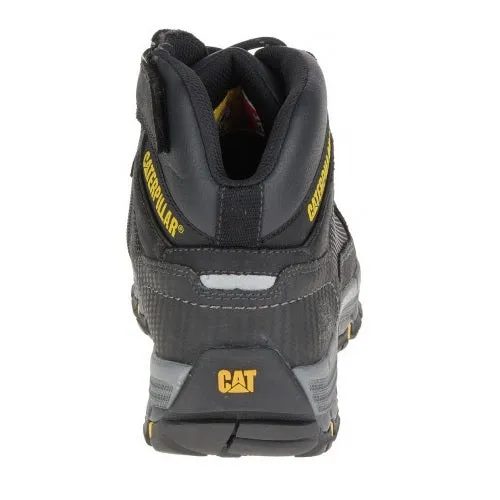 CAT Convex ST Mid Black Safety Boot Suede Boots Ankle