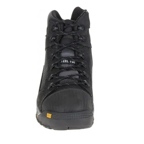 CAT Convex ST Mid Black Safety Boot Boots The Fur