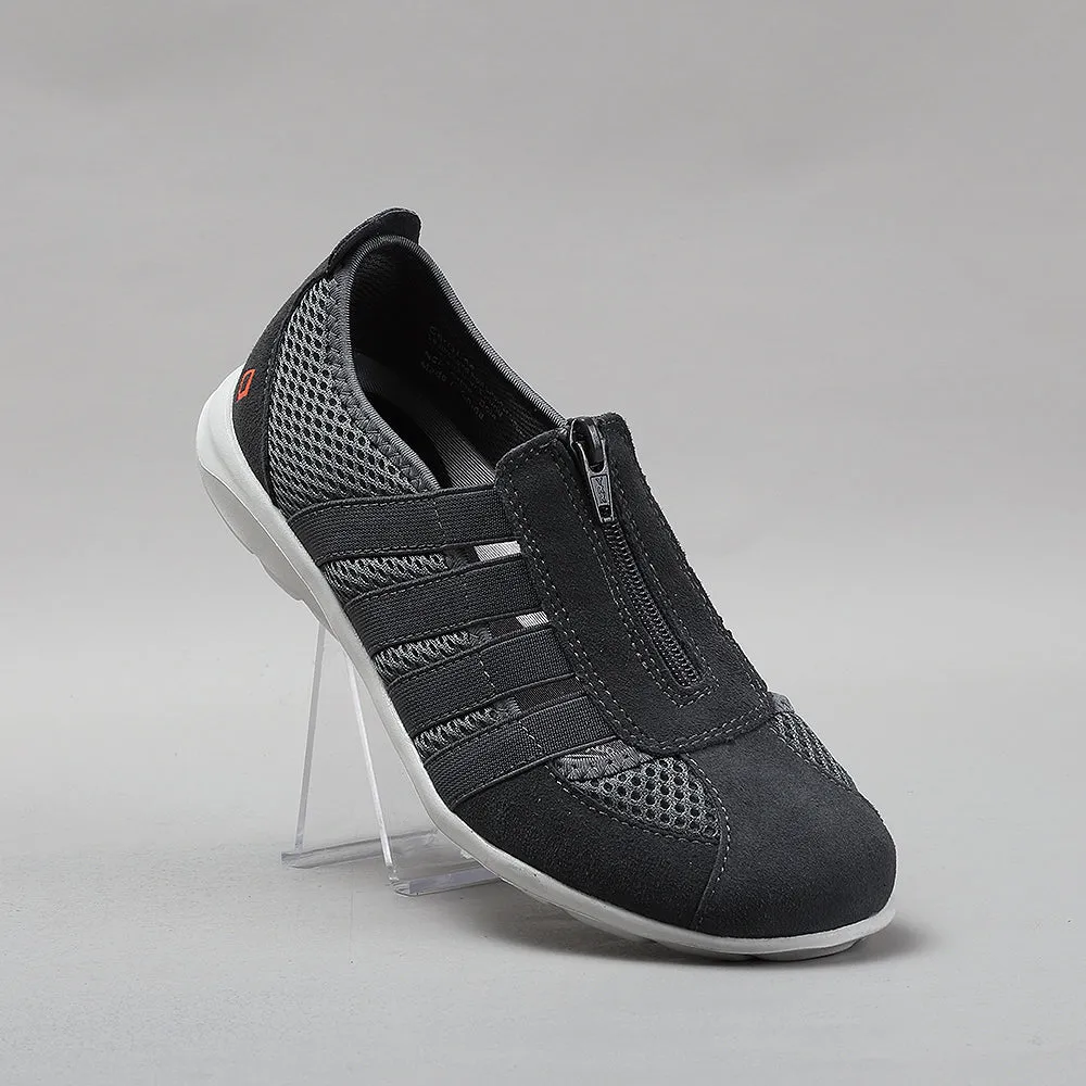 Flat Workout Shoes For Lifting CC RESORTS CHRISTINE CHARCOAL