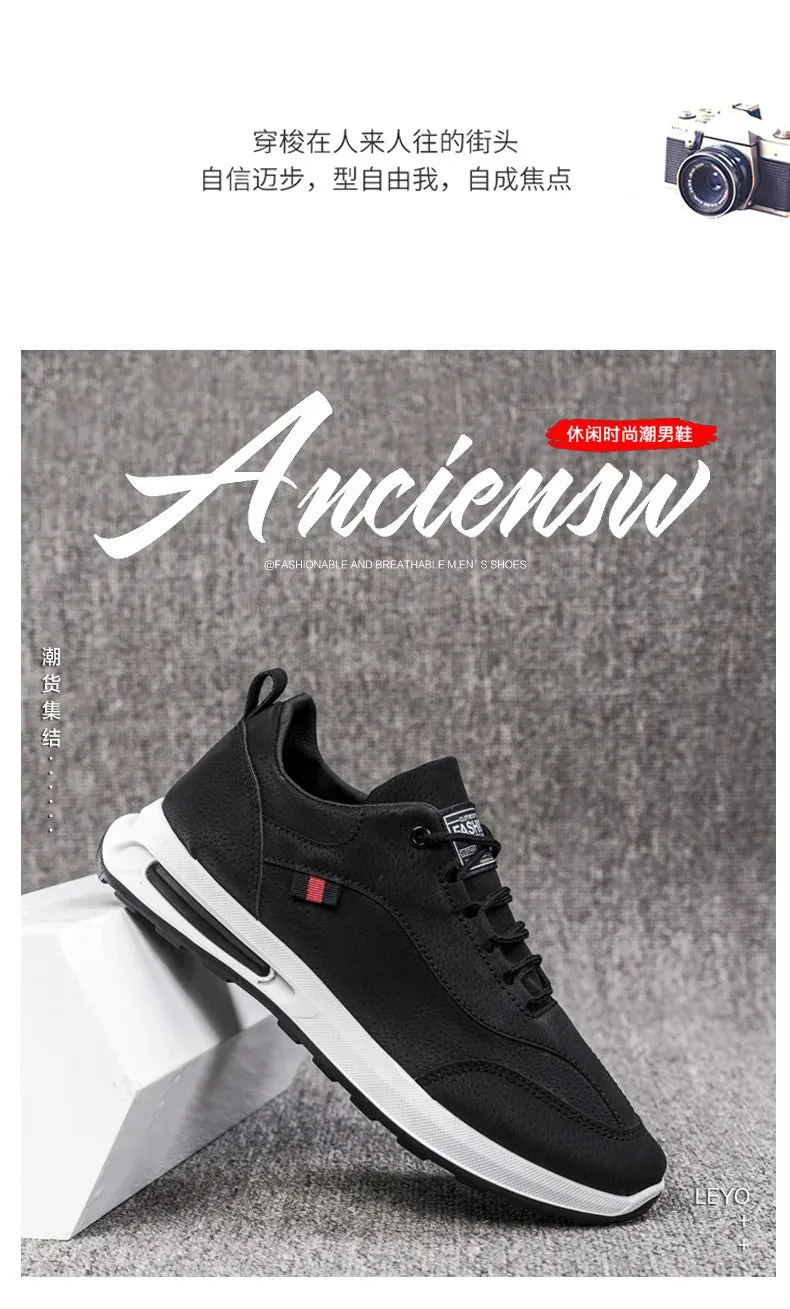 Classics Style Men's Hiking Shoes Lace Up Men Sport Shoes Outdoor Jogging Trekking Male Sneakers 2023 New Trendy Casual Sneakers Hiking Shoes For Sand