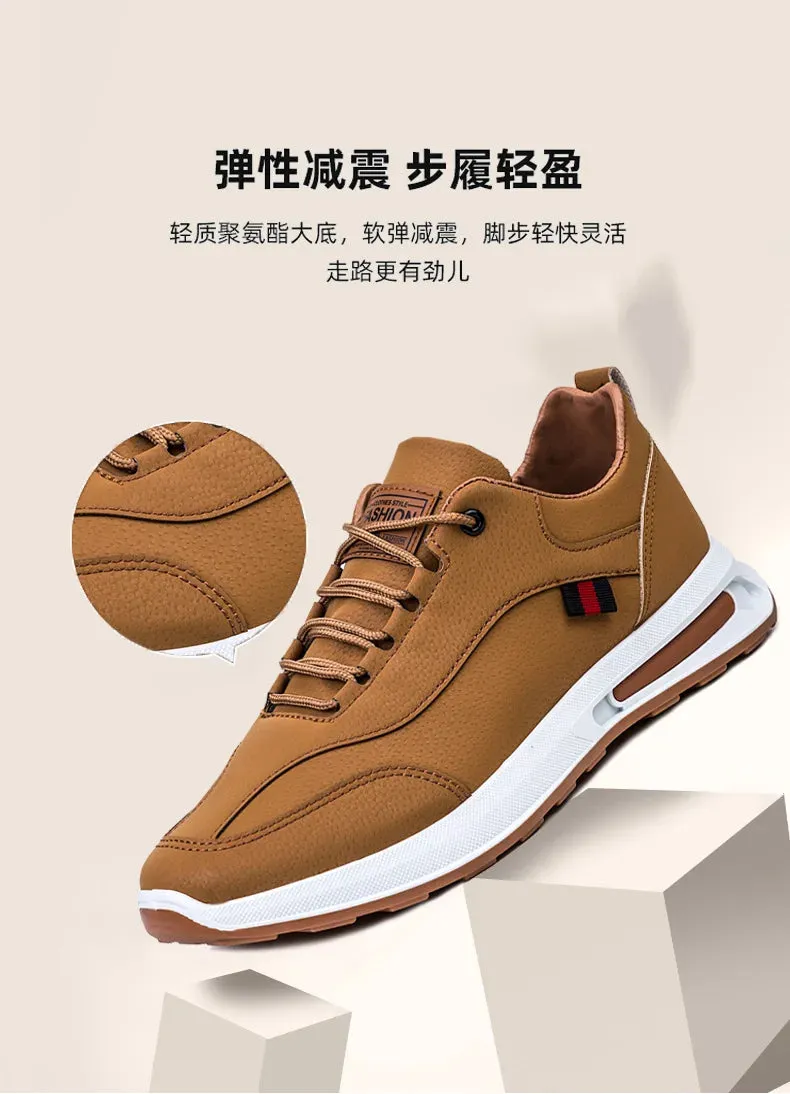 Classics Style Men's Hiking Shoes Lace Up Men Sport Shoes Outdoor Jogging Trekking Male Sneakers 2023 New Trendy Casual Sneakers Hiking Shoes For Snow And Ice