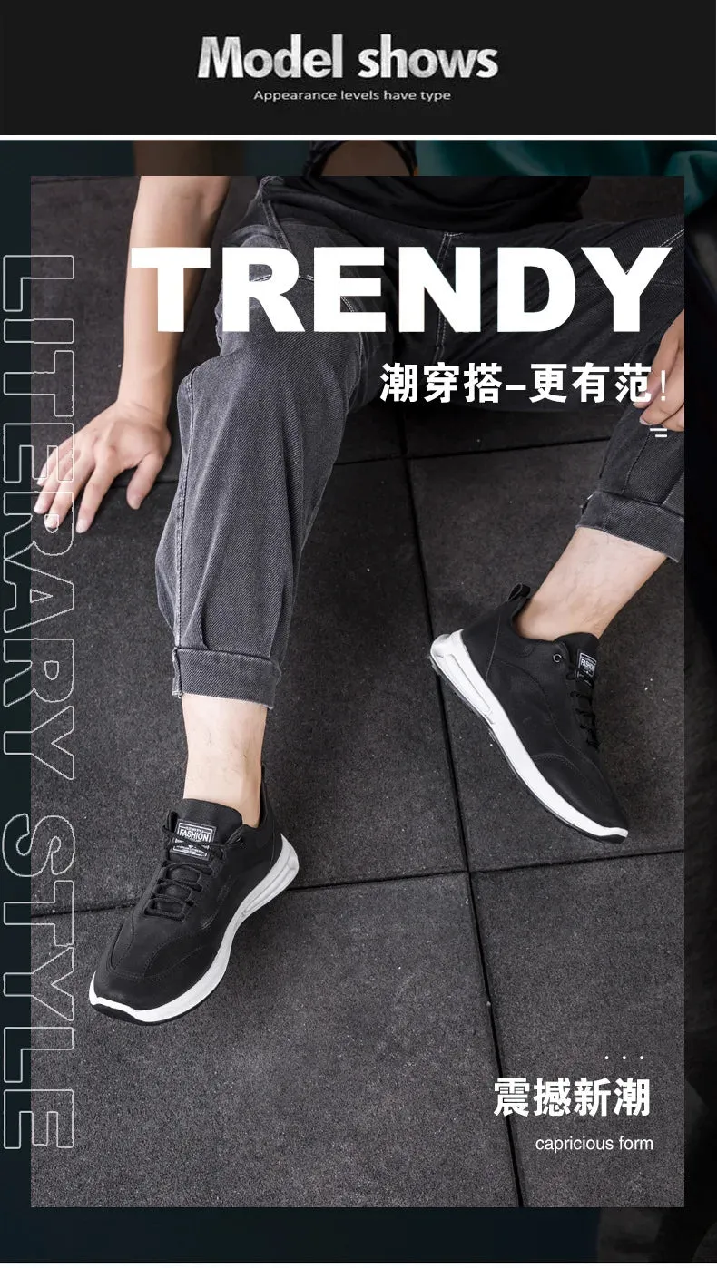 Skychaser Hiking Classics Style Men's Hiking Shoes Lace Up Men Sport Shoes Outdoor Jogging Trekking Male Sneakers 2023 New Trendy Casual Sneakers