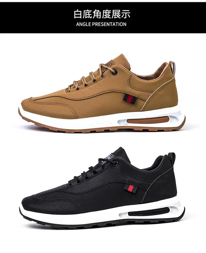 Classics Style Men's Hiking Shoes Lace Up Men Sport Shoes Outdoor Jogging Trekking Male Sneakers 2023 New Trendy Casual Sneakers Best Socks For Hiking Shoes