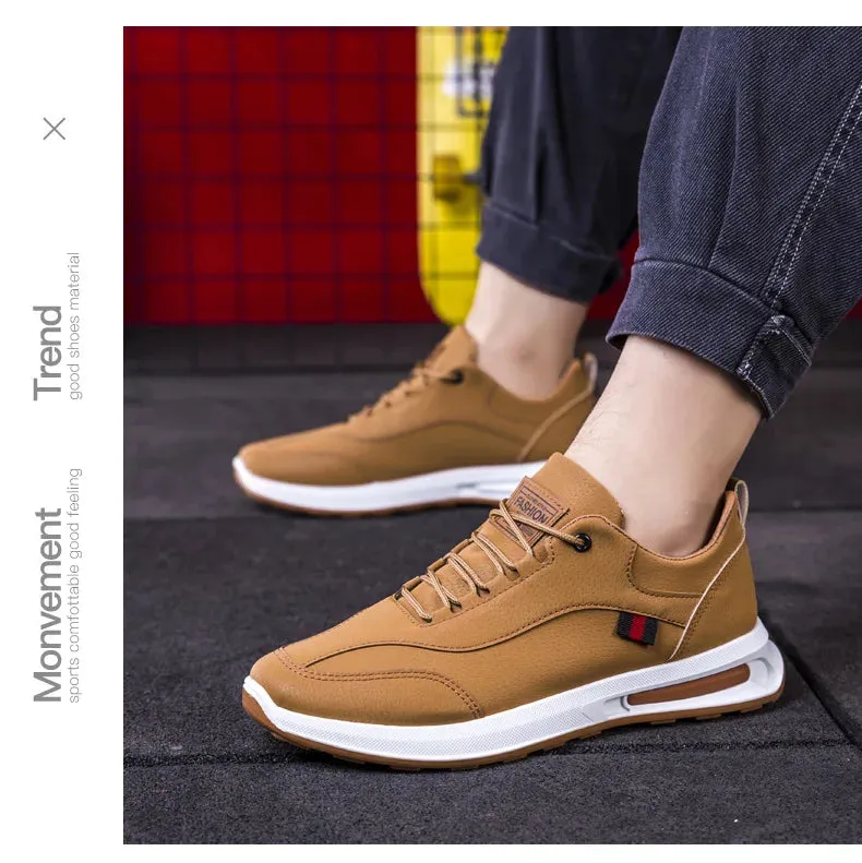 Classics Style Men's Hiking Shoes Lace Up Men Sport Shoes Outdoor Jogging Trekking Male Sneakers 2023 New Trendy Casual Sneakers Best Warm Weather Hiking Shoes