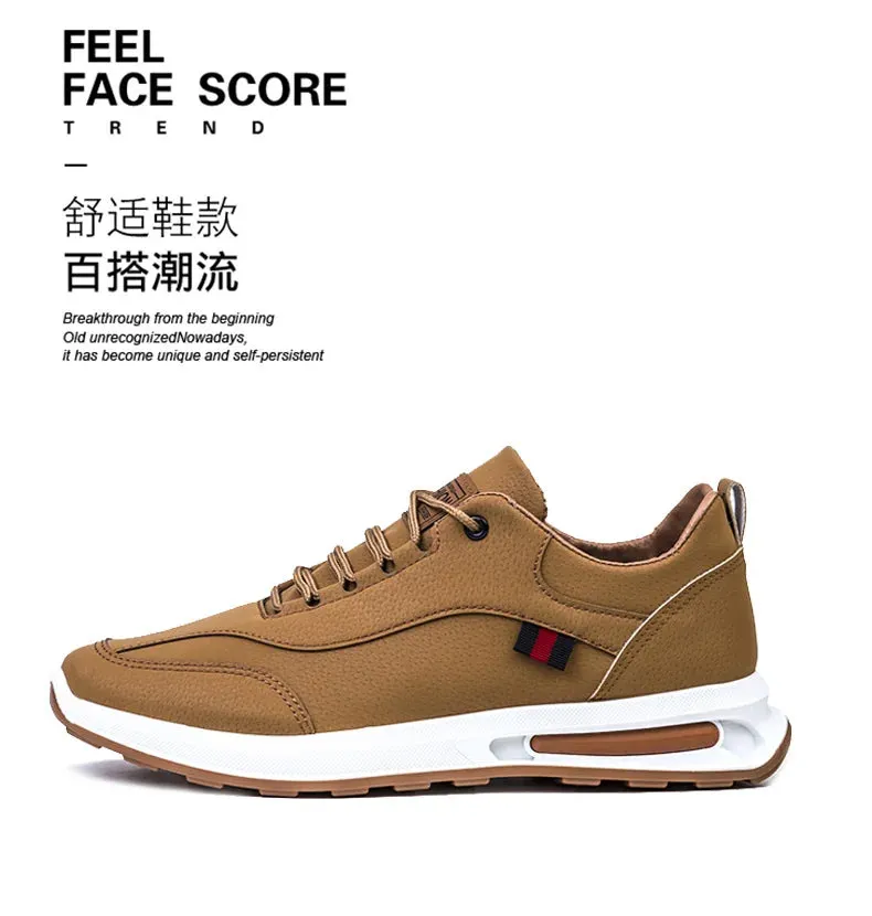 Classics Style Men's Hiking Shoes Lace Up Men Sport Shoes Outdoor Jogging Trekking Male Sneakers 2023 New Trendy Casual Sneakers Hiking Shoes Second Hand