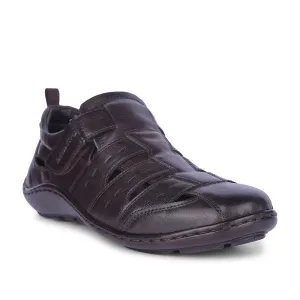 Exercise Sandals Healers By Liberty Mens LB130-500E Brown Casual Sandal