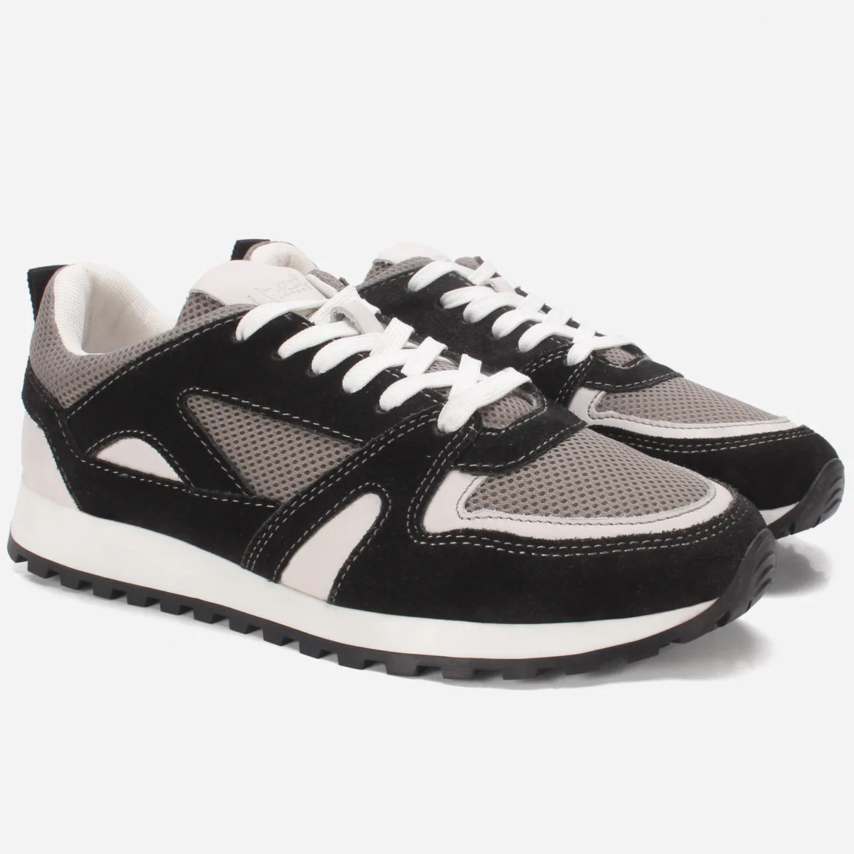 TMen's "JOEZ"  Lace Up Suede Sneakers Jogging Shoes Pakistani Flat Shoes