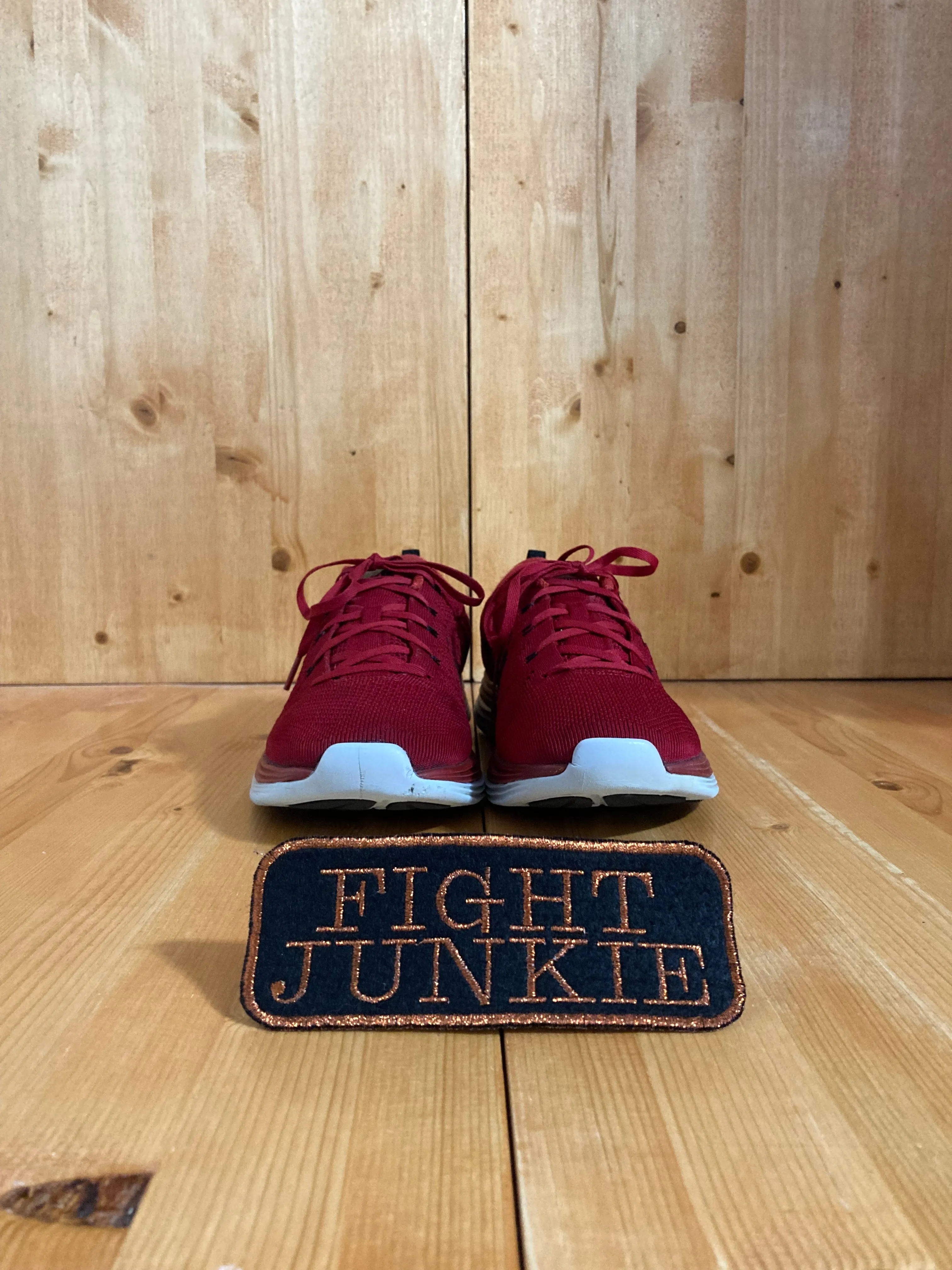 Asics Running Shoes Shin Splints NIKE FLYKNIT LUNAR 1  Mens Size 8.5 Running Training Shoes Sneakers Red 554887-601