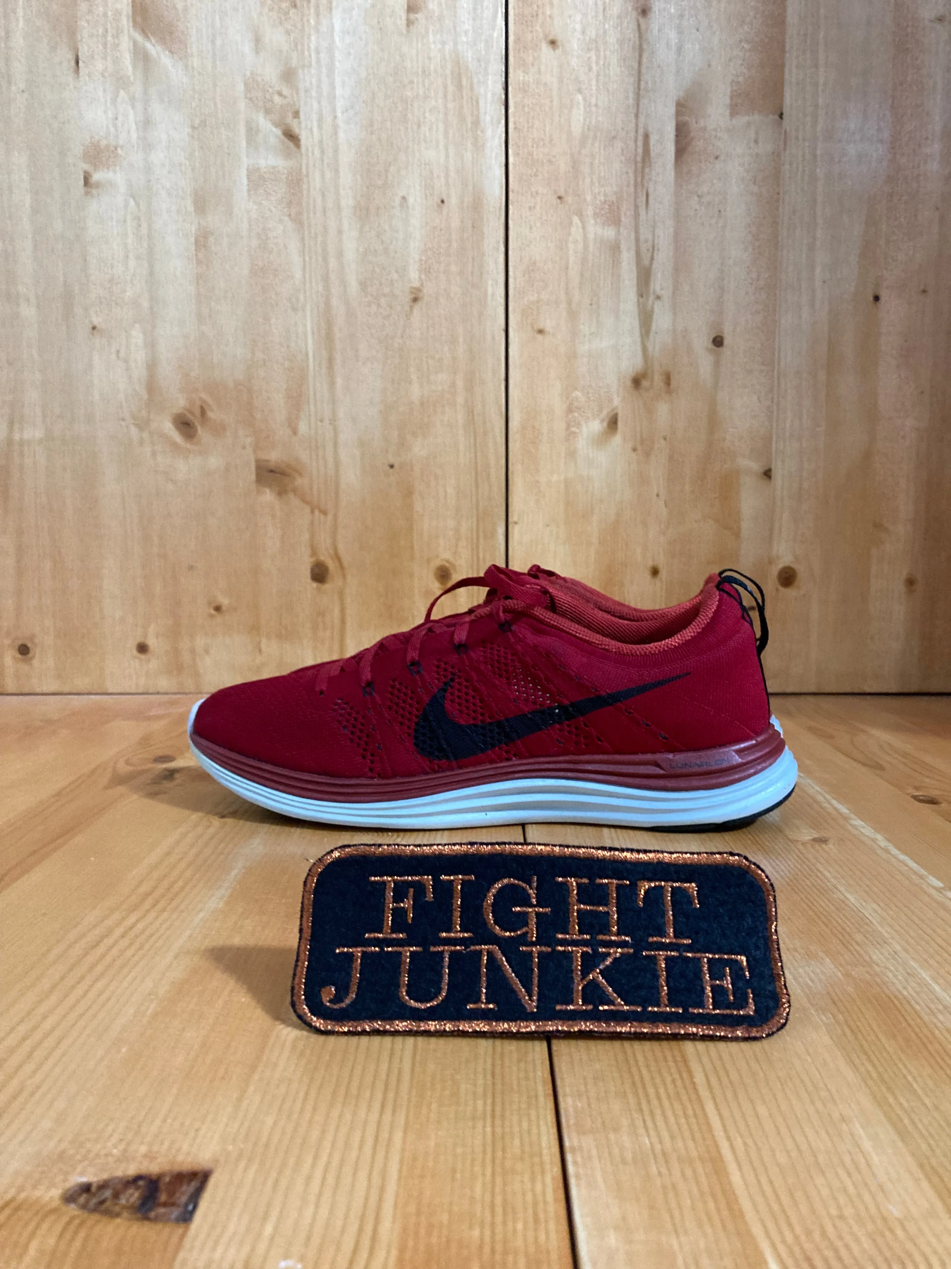 Asics Shoes Ff Blast NIKE FLYKNIT LUNAR 1  Mens Size 8.5 Running Training Shoes Sneakers Red 554887-601