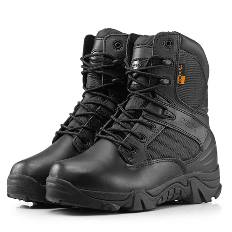 Men's Delta Tactical Boots Light Duty Military Boots Tempo Flex Hiking Shoes