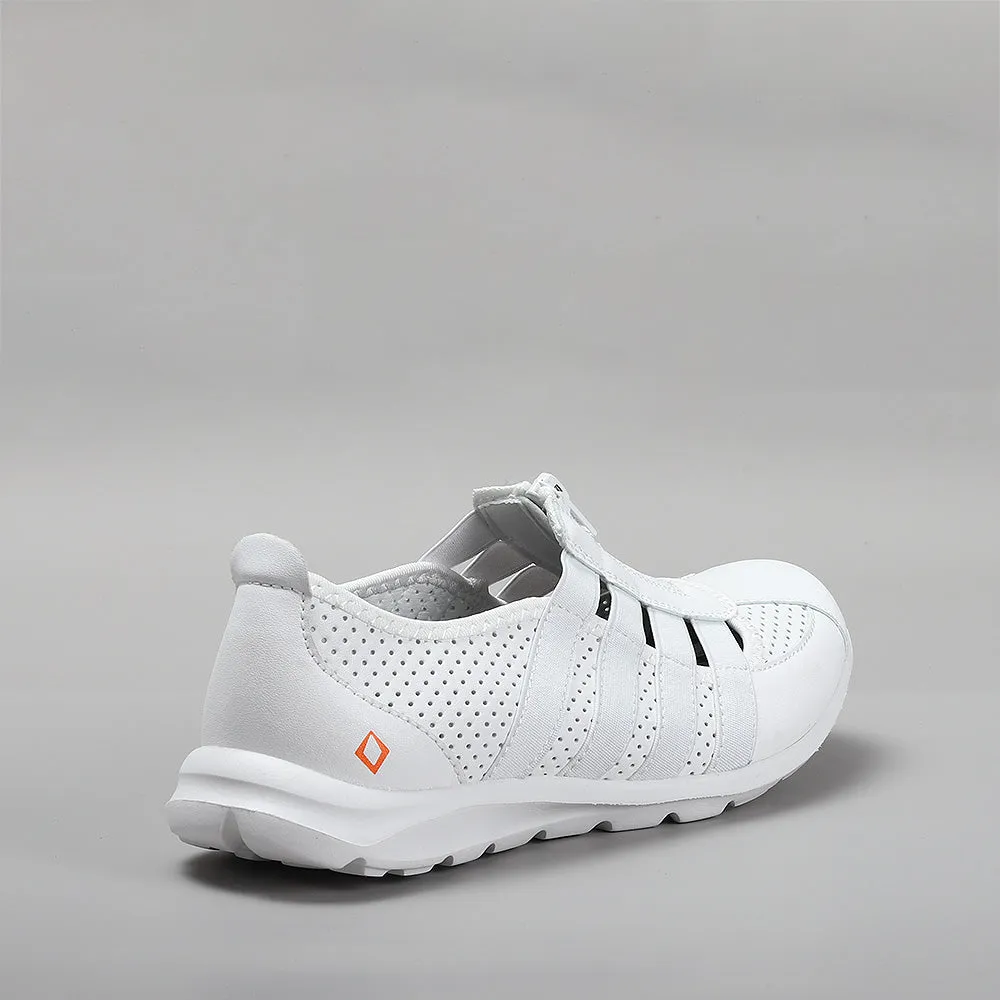 CC RESORTS CHRISTINE WHITE Best Flat Shoes For Flat Feet