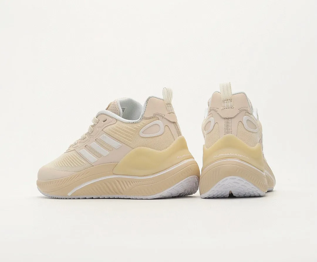 Adidas running beige shoes Adidas Without Laces Shoes