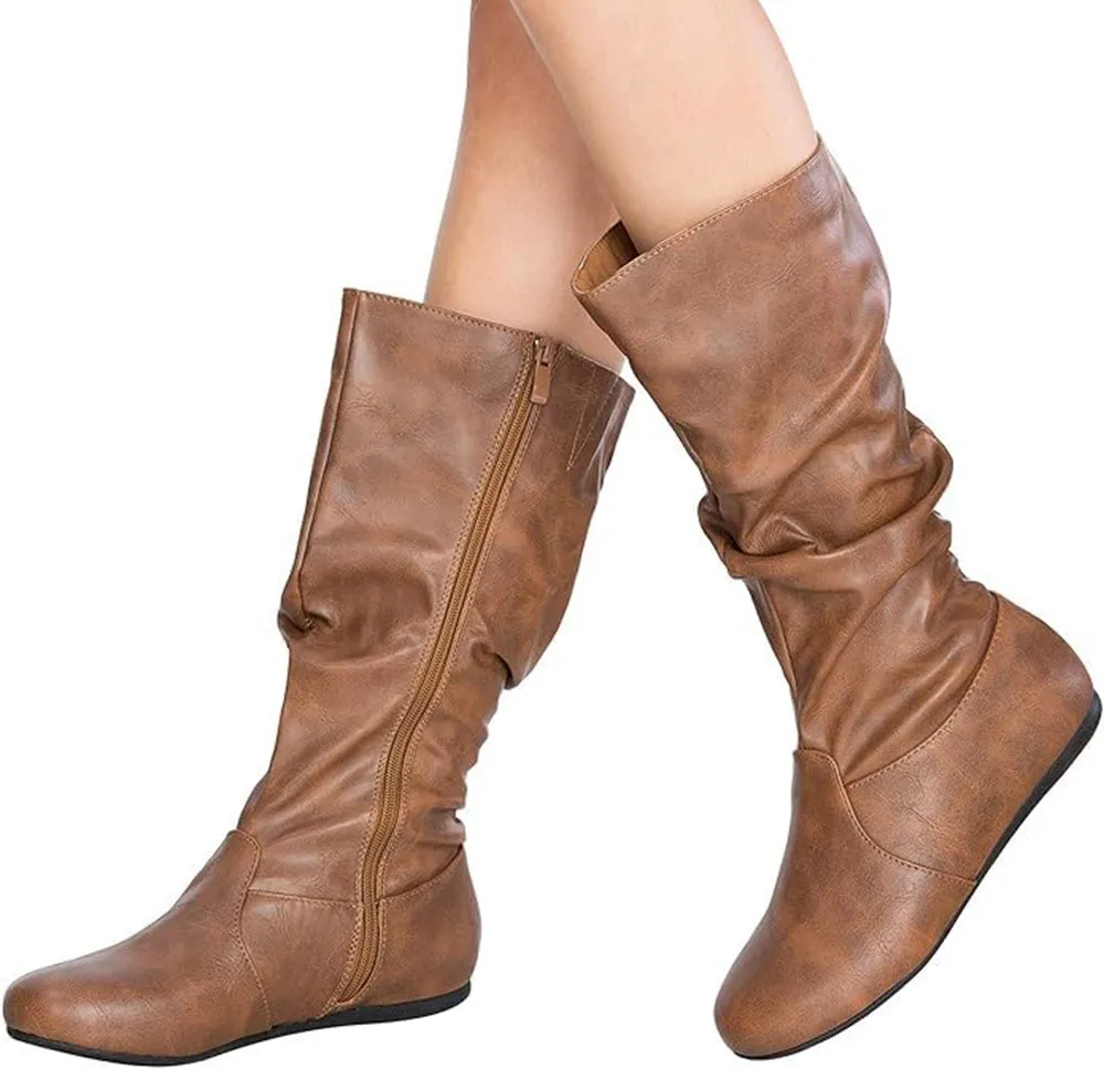 Flat Shoes Payless SELENA-24 Tan PU Forever